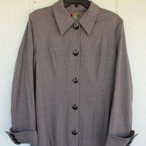 NWT 2H threads (Two Old Hippies) Long fit Blazer Sz L